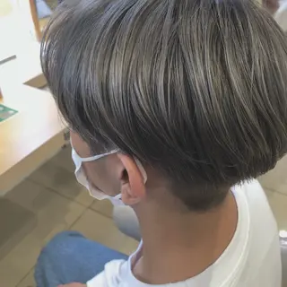 ショート カラー メンズ 大谷 優馬のヘアスタイル