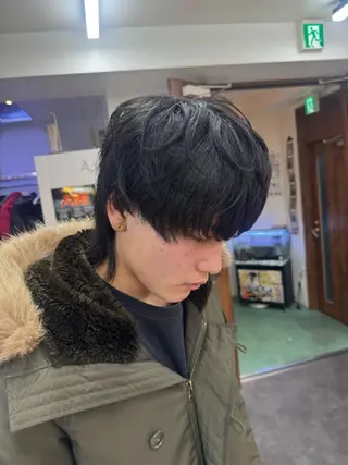 メンズ 優菜/ メンズパーマのヘアスタイル