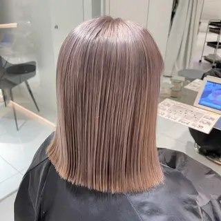 セミロング カラー 無料ショートカット 募集中📛杏のヘアスタイル