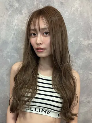 ロング 💎髪質改善/縮毛 💎メンズカット石尾のヘアスタイル