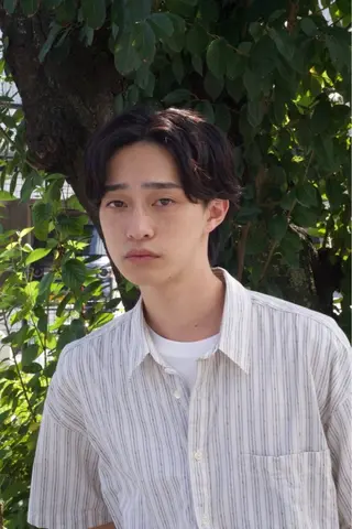 ショート カラー パーマ ヘアアレンジ メンズ 🍀髪質改善 ケアカラーrootsのヘアスタイル