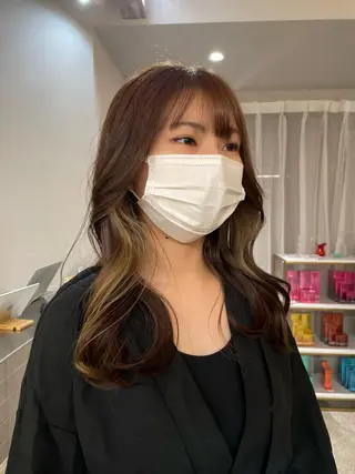 カラー cipre 仁美 🧚‍♀️のヘアスタイル