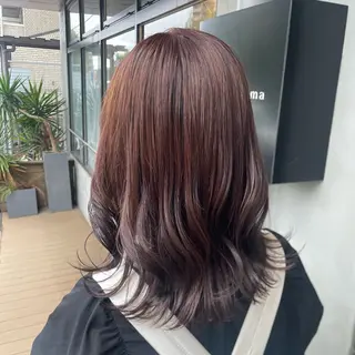 ミディアム 🌿FERIA桃山台 AYA🌿のヘアスタイル