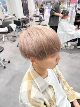 カラー XeRo所属・カットモデル募集中/ 渋谷/メンズ/アリジのヘアスタイル