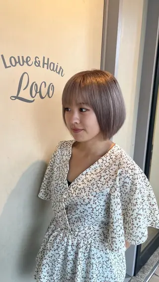 ショート カラー Manami / Locoのヘアスタイル