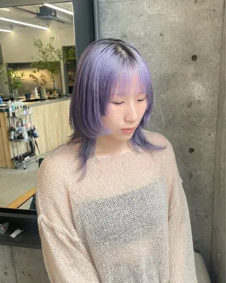カラー 佐伯 和佳のヘアスタイル