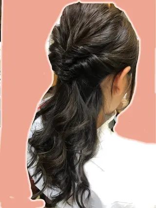 ヘアアレンジ 加瀬 真弓のヘアスタイル