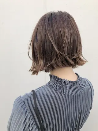 ショート カラー ノグチ ユウキ/ボブのヘアスタイル