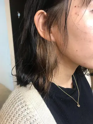 ショート カラー ヘアアレンジ stylist/蛯谷 珠里のヘアスタイル