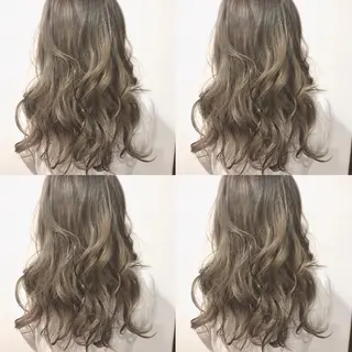 セミロング カラー レイヤーカット匠 イソザキノリユキのヘアスタイル