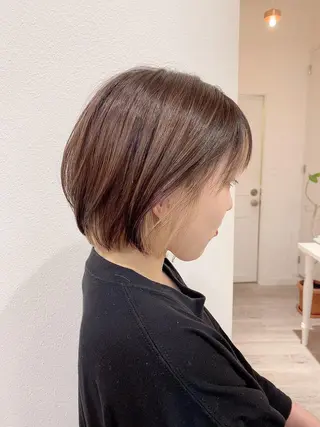 ショート 🌟ショート/シ ョートボブ/岡田🌟のヘアスタイル