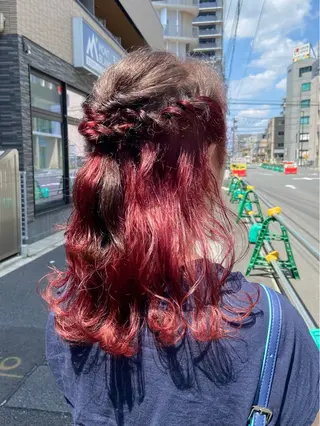 カラー ヘアアレンジ ブリーチ/パーマ特化 / Miyuki🎨のヘアスタイル