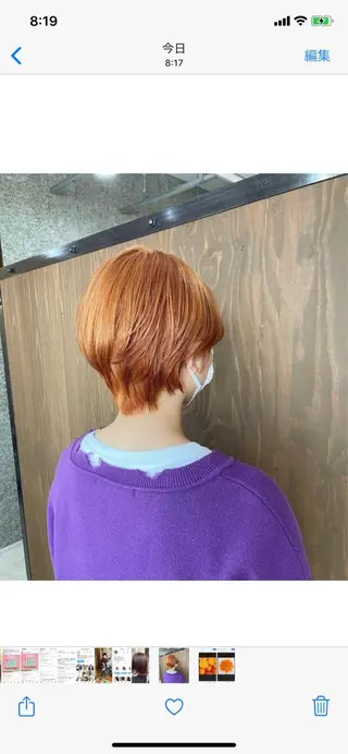 ショート カラー Blanco Color&Careのヘアスタイル