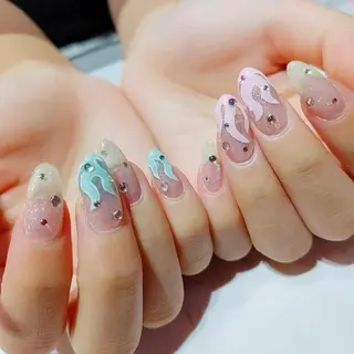 ネイル あ きのネイルデザイン