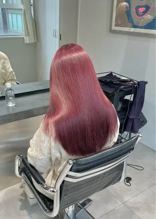 ロング カラー 💝透明感/ブリーチ /れい💝のヘアスタイル