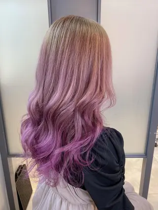 セミロング カラー SALOWIN神戸三宮East店所属・【透明感、艶髪】西村 有司のヘアスタイル