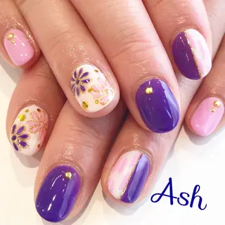 ネイル 🩵NORIKO 上品ネイルが得意🩵のネイルデザイン