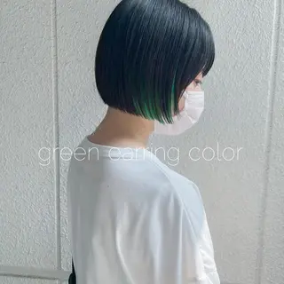 ショート カラー カラーパティシエ facce🌼ikoのヘアスタイル