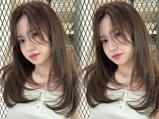 セミロング ハルナ / 韓国ヘア♪のヘアスタイル