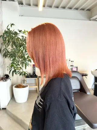 ミディアム カラー ハイトーン×似合わせ 🌱中川慎之介のヘアスタイル