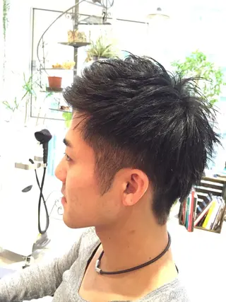 ショート メンズ メンズ指名多数!! SiLO 田島のヘアスタイル