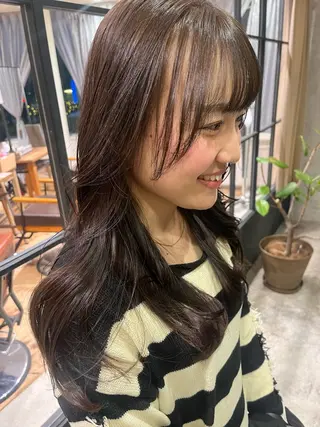 ロング 梅田美容室/カット /Maoのヘアスタイル