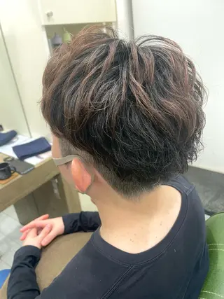 メンズ メンズカット🫧縮毛 矯正　chinamiのヘアスタイル
