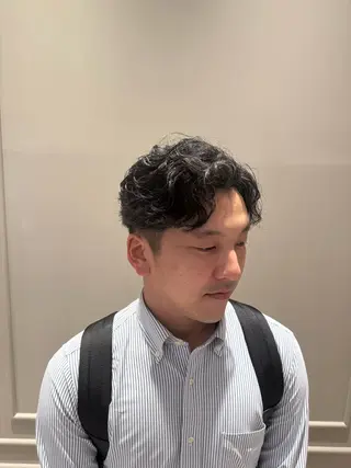 ミディアム 小島 優奈のヘアスタイル