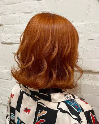 ショート カラー 【ピンク/韓国ヘア/ ヘアセット】亜海のヘアスタイル