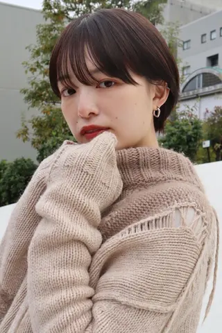 ショート 顔周りカット/ 髪質改善/kazuのヘアスタイル