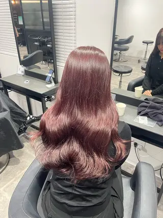 ロング カラー 🎀暖色/ラベンダー /paru🤍のヘアスタイル