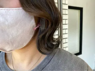 ミディアム カラー ducha所属・DUCHA Tomida naoのヘアスタイル