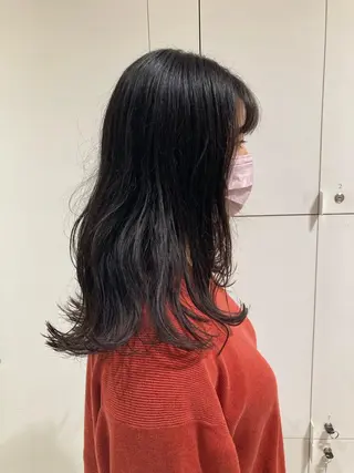 セミロング 透明感カラー🫧 nanohaのヘアスタイル