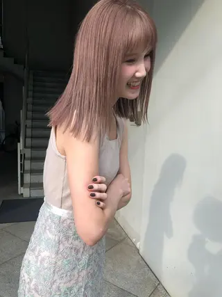 カラー PALAN K-Beauty SHINJUKU所属・“ミニモ最高評価獲得 “代表"Kohei"のヘアスタイル