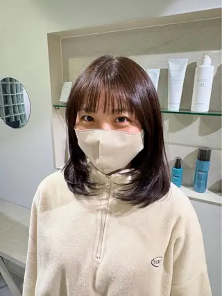 ミディアム 【似合わせカット】 ／ おおの かい🫟のヘアスタイル