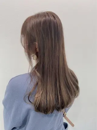 ロング カラー パーマ ヘアアレンジ メンズ キッズ ネイル マツエク・マツパ アイブロウ 💕トレンドうる艶髪 💕TUNE銀座のヘアスタイル