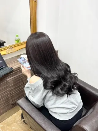 ヘアアレンジ カラー ロング LIP 大阪本店 エクステ 堀谷和孝のヘアスタイル