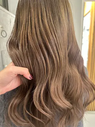 ロング 韓国ヘア/レイヤー/ sara 🎀のヘアスタイル