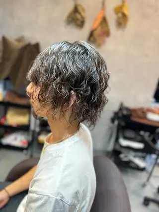 パーマ メンズ 藤沢駅徒歩3分 ✨KAZUのヘアスタイル