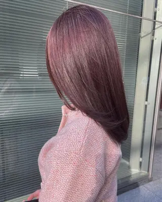 ミディアム 田中 碧のヘアスタイル