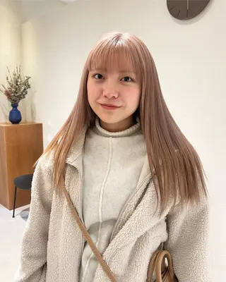 カラー yiye青山店所属・無料カットモデル /yuukaのヘアスタイル