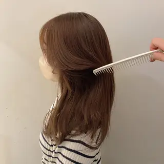 ミディアム 柔らかbeige /chinari❤︎のヘアスタイル