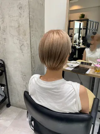 ショート カラー YURI/20〜 30代メンズ/恵比寿のヘアスタイル