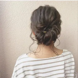 セミロング カラー 代表🎀 ふわモテ愛 され髪🩷yumiのヘアスタイル