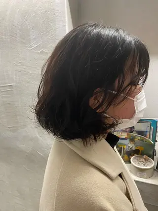 ミディアム パーマ お任せヘア☘️☘️ 及川渚のヘアスタイル