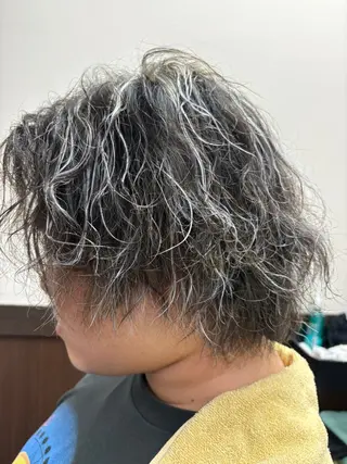 カラー メンズ 熊澤 歩のヘアスタイル