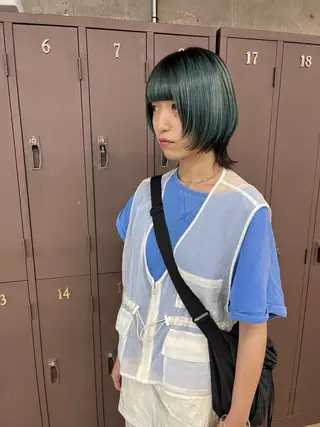 ミディアム カラー 小木曽智美 /ボブ/ショートのヘアスタイル