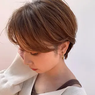 ショート calna by  elmo所属・ショート特化美容師 大阪京橋　大本　渉のヘアスタイル