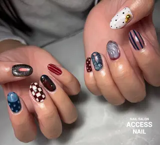 ネイル access nailのネイルデザイン