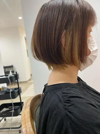 ショート ショート&ボブ井上 菜樹のヘアスタイル